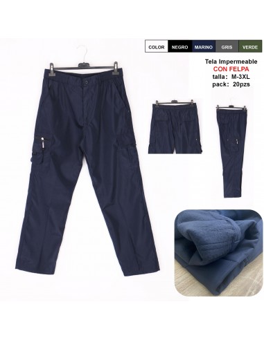 SH10A 男士多袋工装裤 防雨布料 加拉毛 M-3XL  一包20条 混色