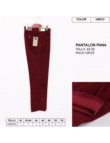 9228 PANTALON CHINO HOMBRE DE PANA...